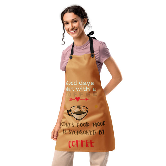 Maitland's Stylish Barista Apron - Perfect for Coffee Enthusiasts Default Title