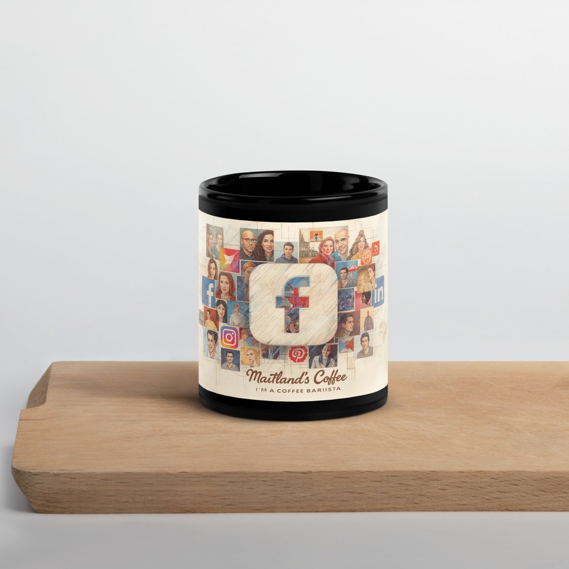 Black Glossy Mug - Premium Ceramic Coffee Mug 11oz & 15oz 11 oz