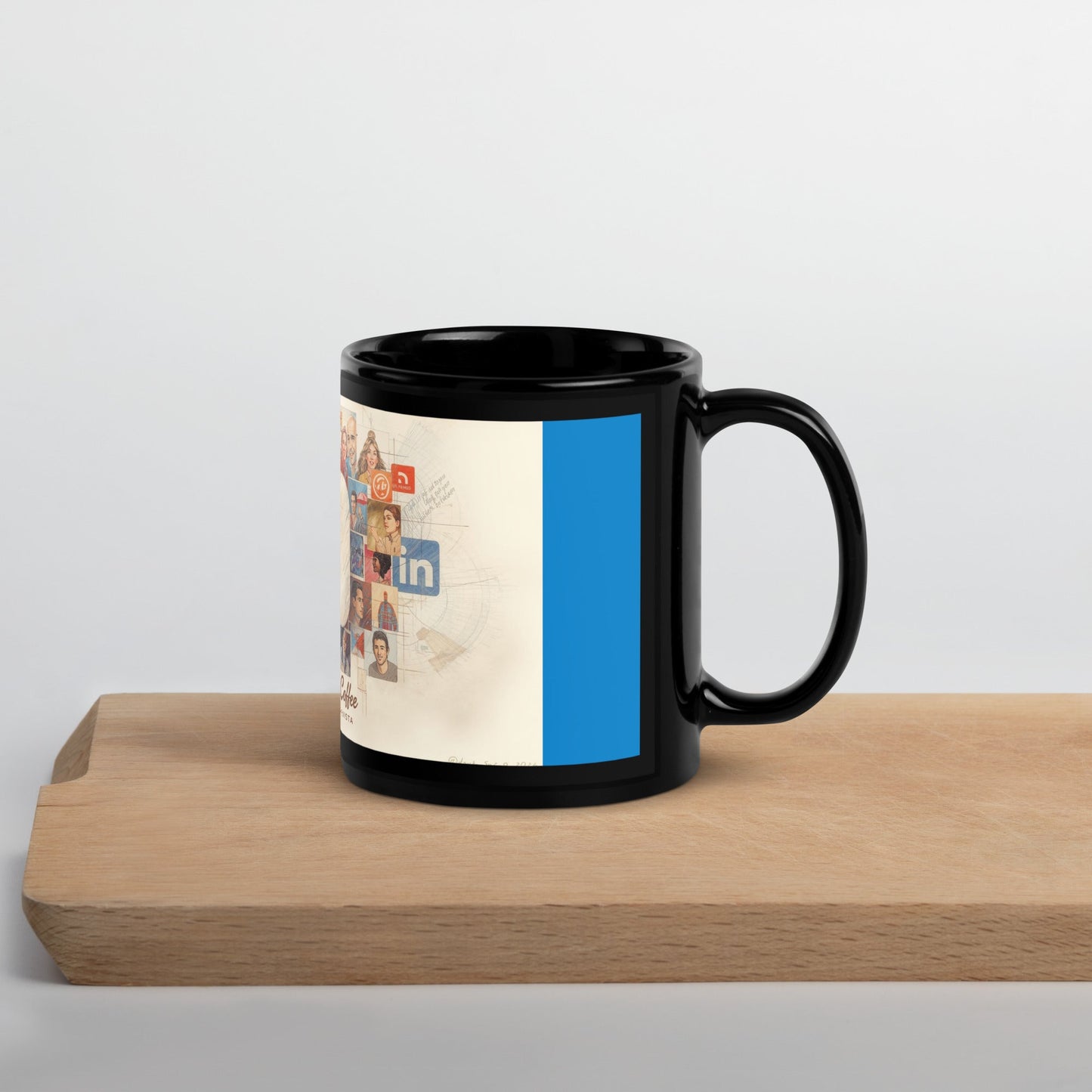 Black Glossy Mug - Premium Ceramic Coffee Mug 11oz & 15oz