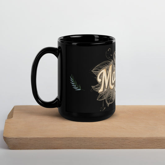 Black Glossy Mug