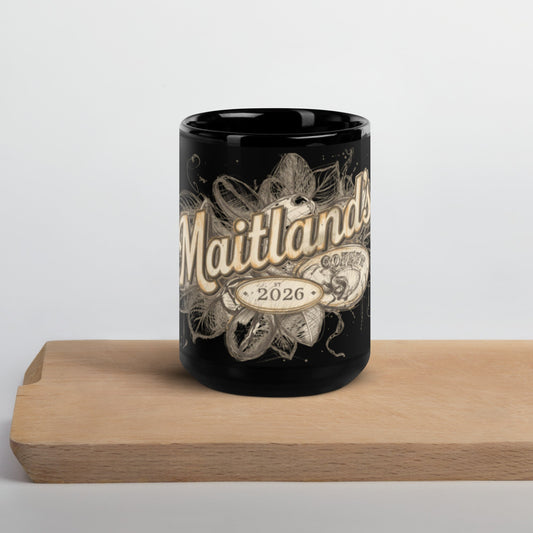 Black Glossy Mug Default Title