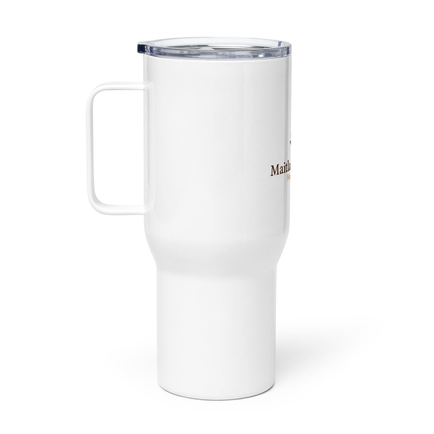 Travel mug with a handle 25 oz