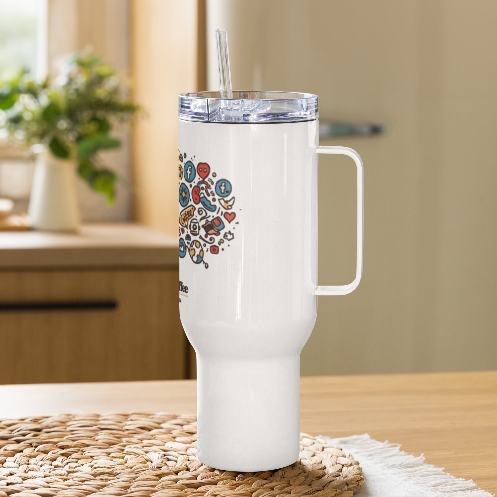 Travel Mug with Handle