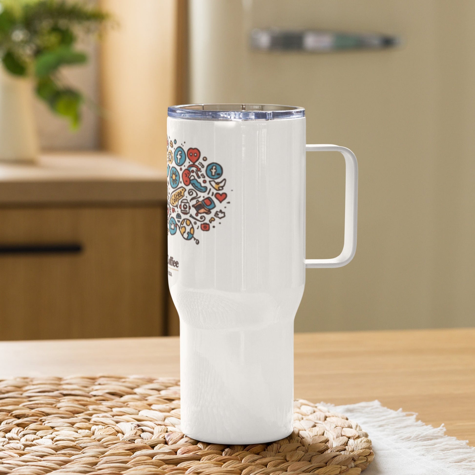 Travel Mug with Handle