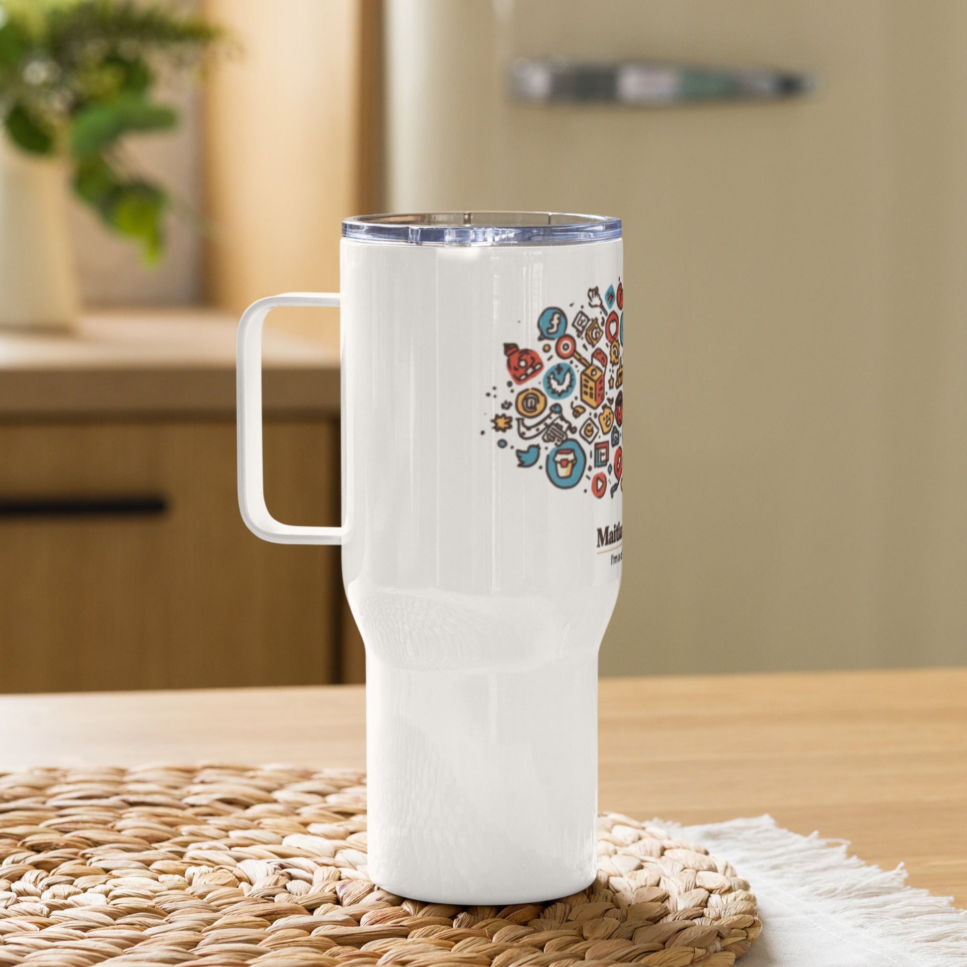 Travel Mug with Handle