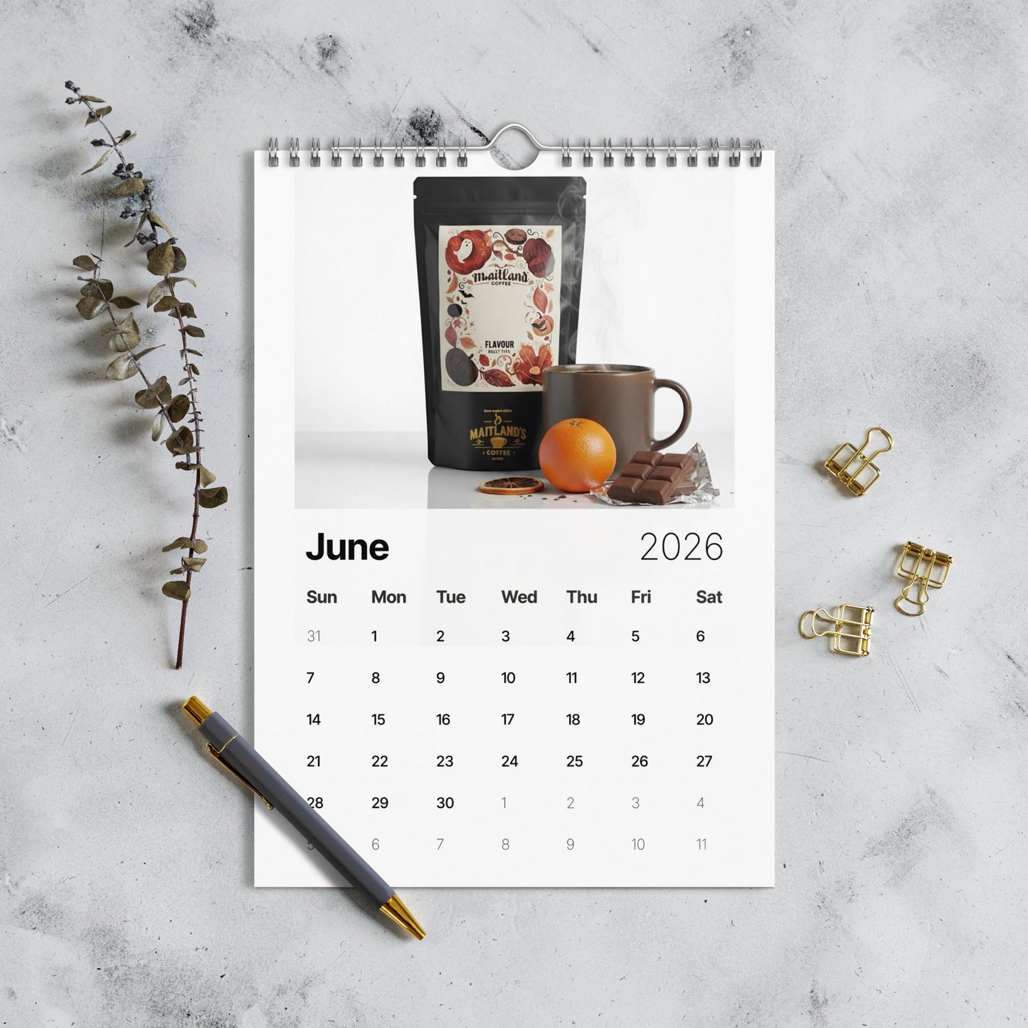 Wall calendar (2026)